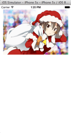 図4 Imageビューを表示(iOS)