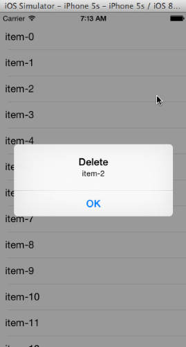 図3 コンテキストアクションを追加した画面(iOS)-2