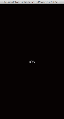 図4 Device.OSプロパティの動作を確認した画面(iOS)