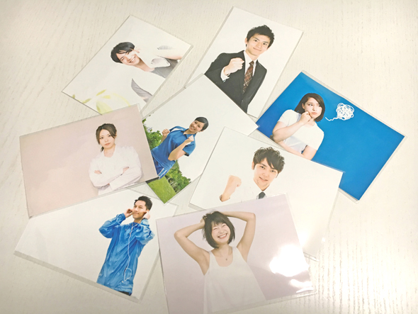 顔写真を準備する