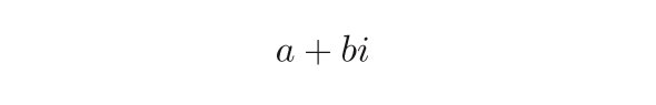 a+bi
