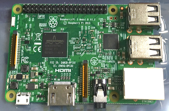 図1 Raspberry Pi 3 Model B