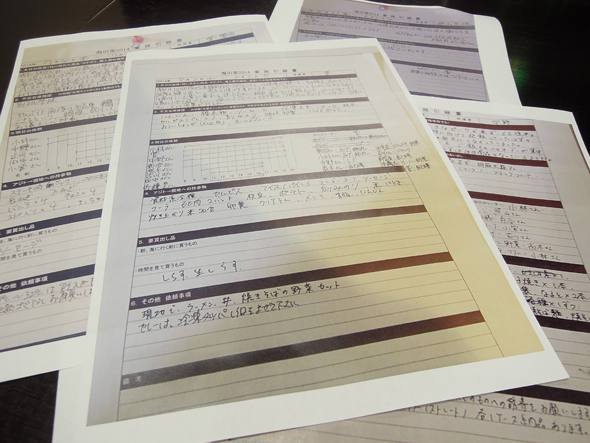 画像(2) 手書きの引継書