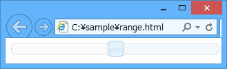 rangeパラメーターの設定値:max